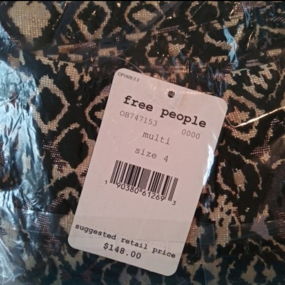 FREE PEOPLE Cropped Kicked Flare Pant - Size 4 - Picture 4 of 4